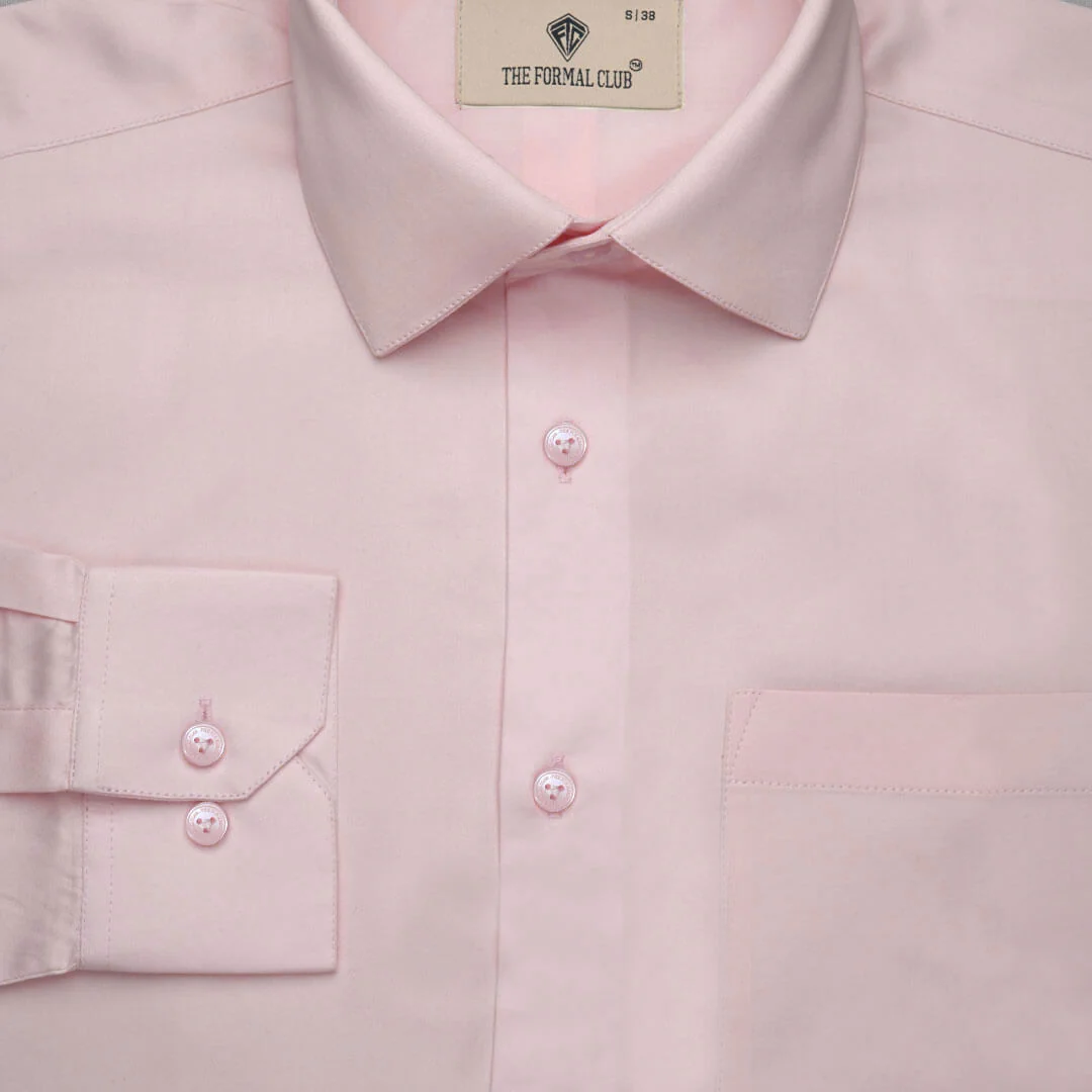 Flexi Stretch Plus Shirt in Dusty Pink - Image 4