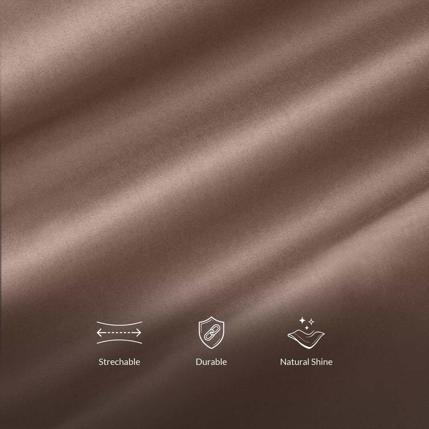 Flexi Stretch Plus Shirt in Latte - Image 3