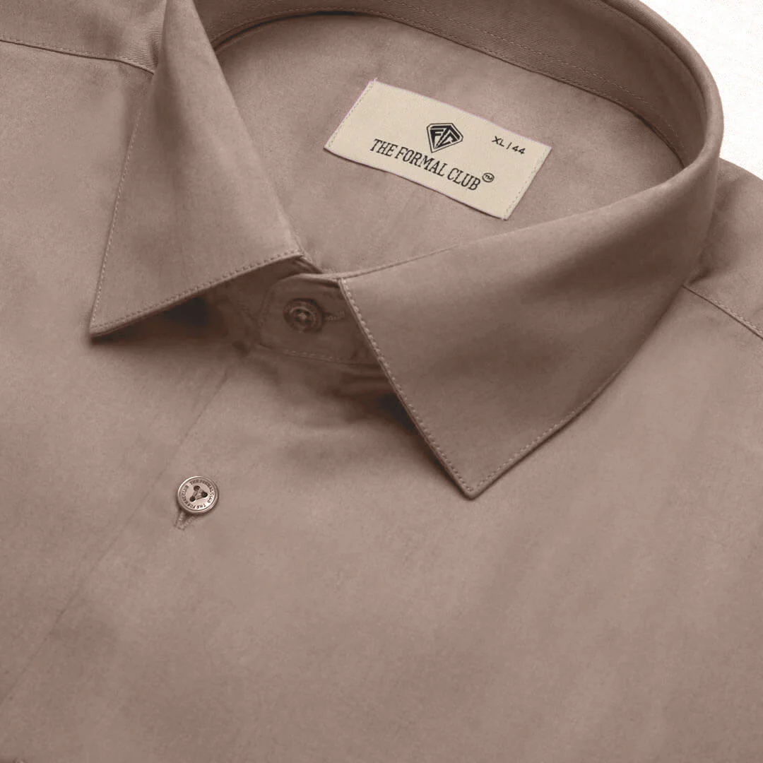 Flexi Stretch Plus Shirt in Latte - Image 4