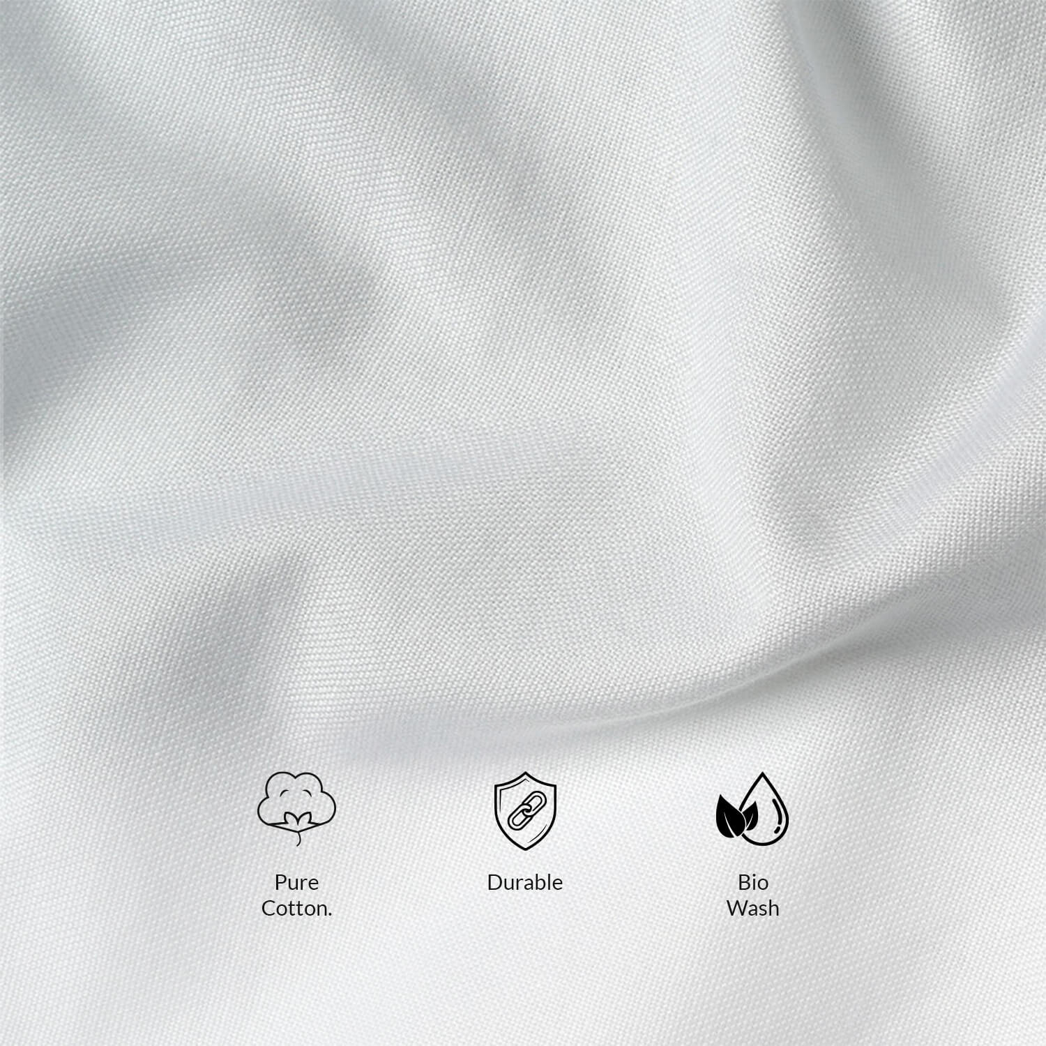 Regal Oxford Solid shirt in Cloud White - Image 2