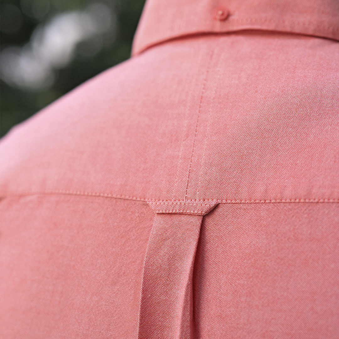 Regal Oxford Solid shirt in Flamingo - Image 7